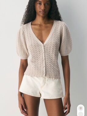 Aritzia Cotton Charm Fika Cardigan Wilfred